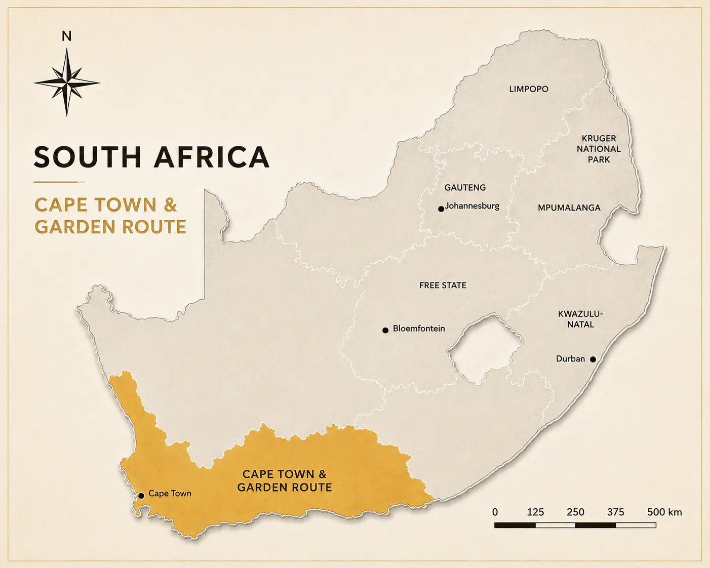 CAPE TOWN & GARDEN ROUTE